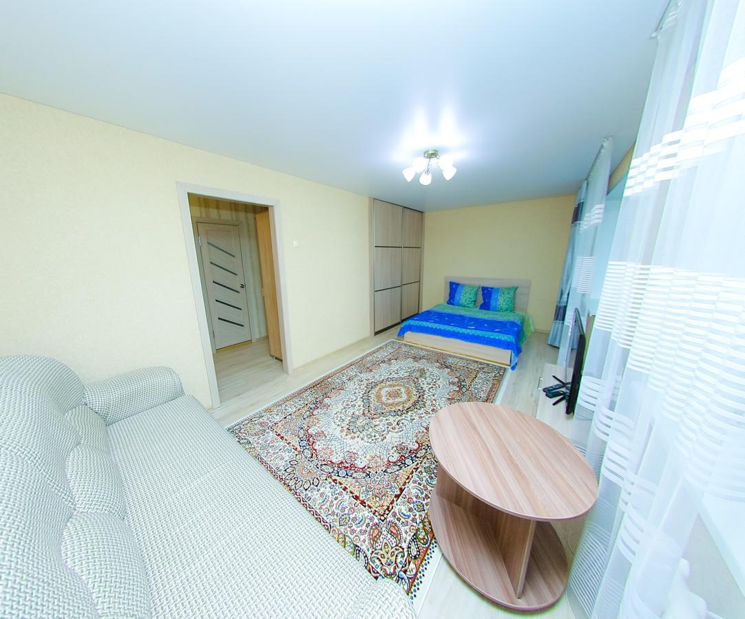 Apart On Slavskogo 14 Ust-Kamenogorsk ภายนอก รูปภาพ